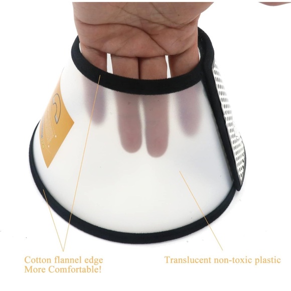 Plastic Pet Recovery Cone for Dogs and Cats XS - Picture 2 of 7